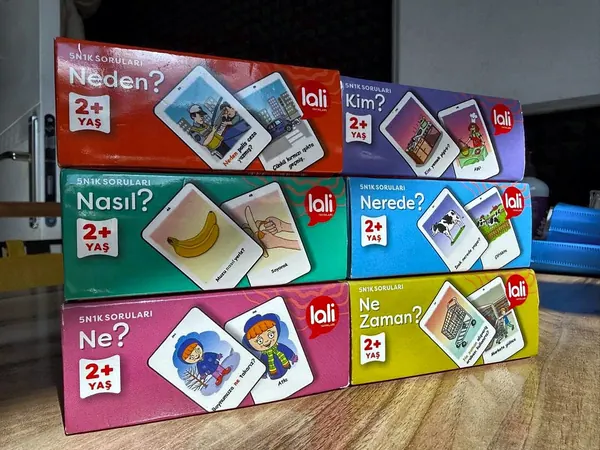 Selvi Özel Eğitim Sincan şubesinde dil gelişimi soru kartları