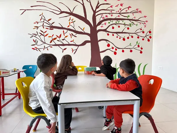 Selvi Özel Eğitim Sincan şubesinde grup eğitimi dersi