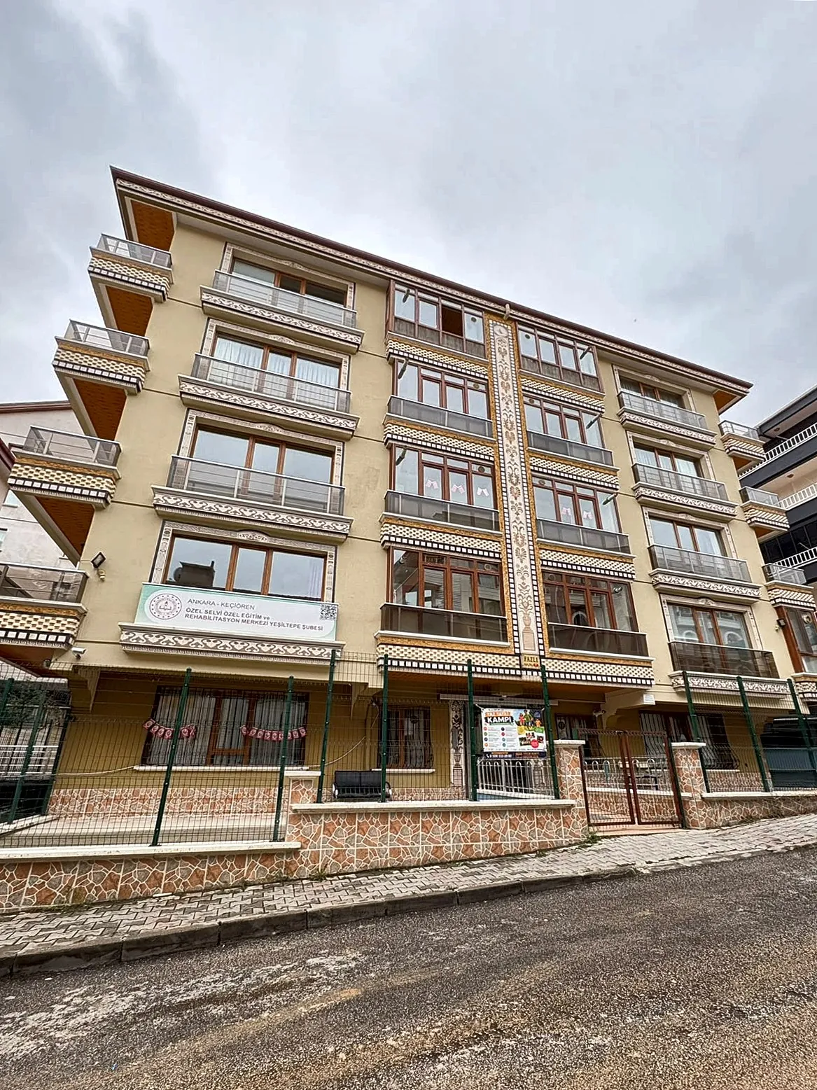 Selvi Özel Eğitim Keçiören-Yeşiltepe şubesinin binası