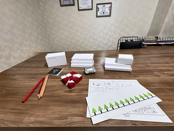 Selvi Özel Eğitim Keçiören-Yeşiltepe şubesinde test materyalleri